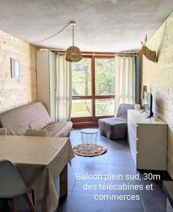 25m2, 4/6 Pers, 30m Des Pistes, Balcon Sud Apartment *